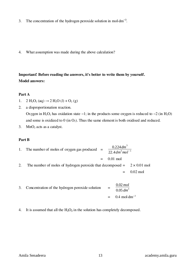 5AM Chemistry Club: Volume 01 – Grade 12 First Term